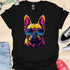Retro Frenchie with Sunglasses - V2 - Retro Two T-Shirt